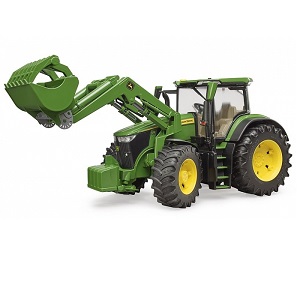 Bruder 03151 John Deere 7R 350 tractor met voorlader (nieuw)