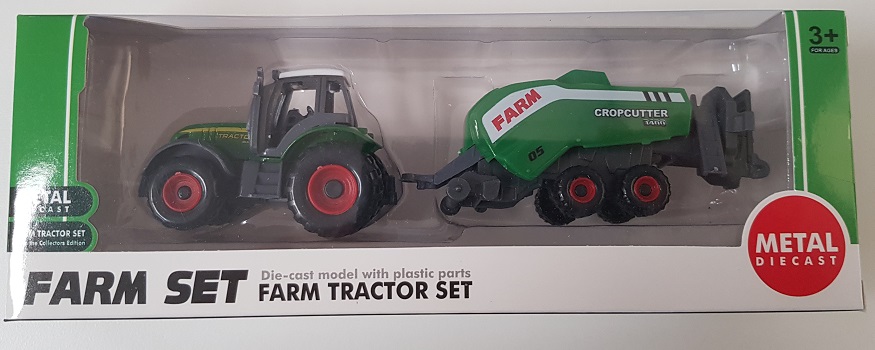 tractor met cropcutter (aanbieding)