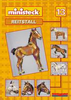 Ministeck en Stickit voorbeeldboek #13 paardenstal