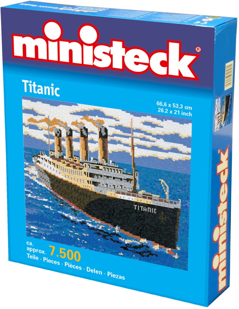 Ministeck Titanic XXL-box (7500-delig)