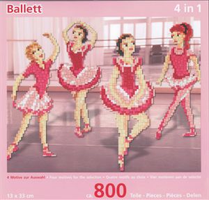 Stickit Ballet 4 in 1, ca. 800 delig