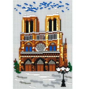 Stickit Ministeck-system Notre Dame, ca. 2.400 delig