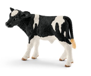 Schleich zwartbont Holstein kalfje