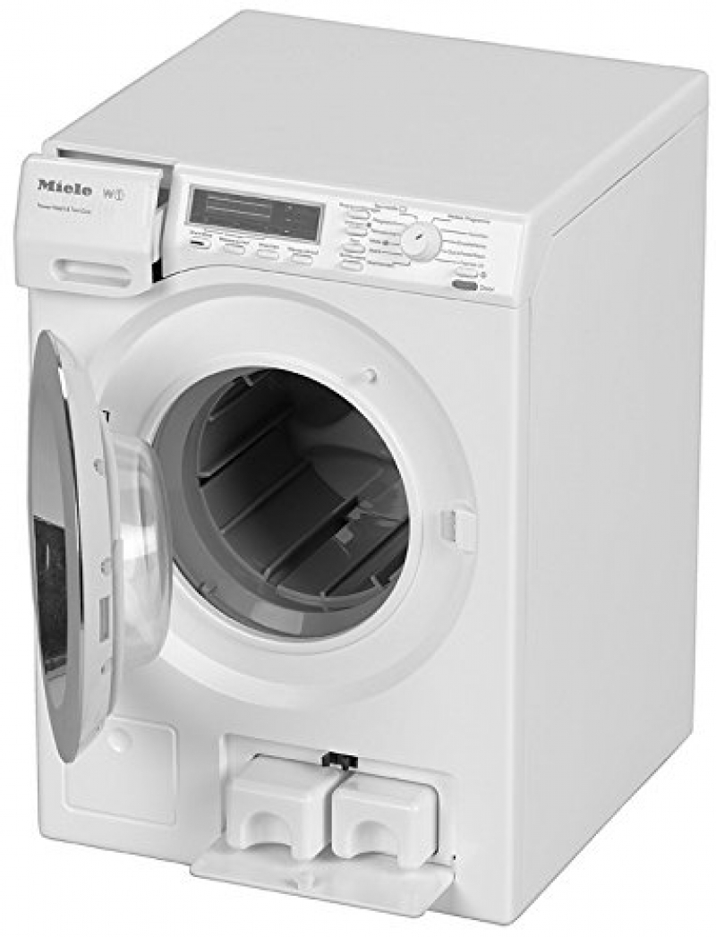 Klein MIELE wasmachine voor de poppenwas