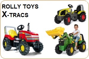 Rolly Toys X-tracs, superstoere traptrekkers